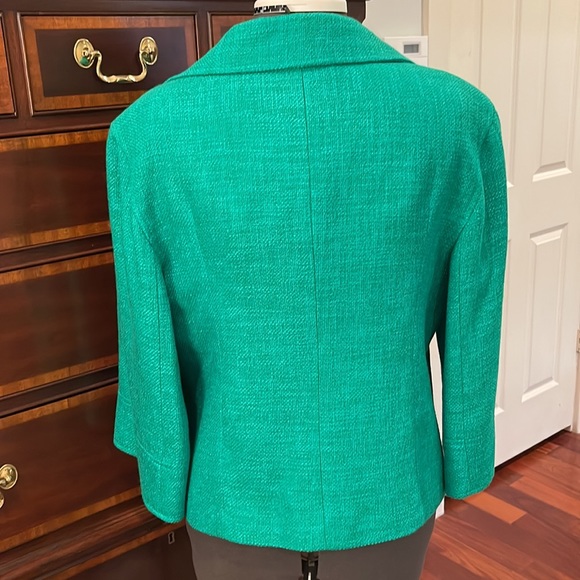 Lafayette 148 New York Gorgeous Green Jacket - Picture 4 of 5
